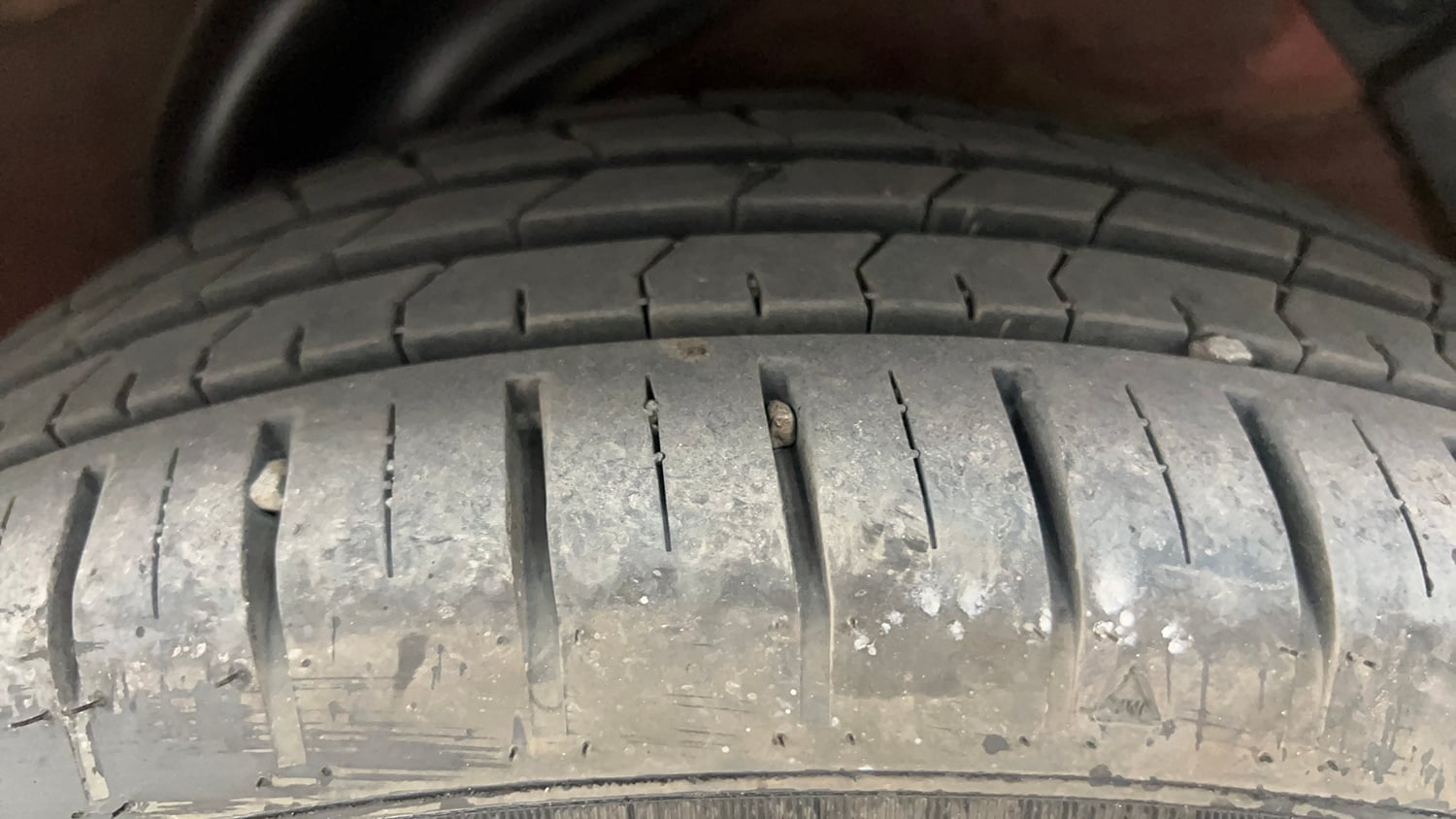 Used 2016 Hyundai Verna 1.6 CRDI SX Diesel Manual tyres LEFT REAR TYRE TREAD VIEW