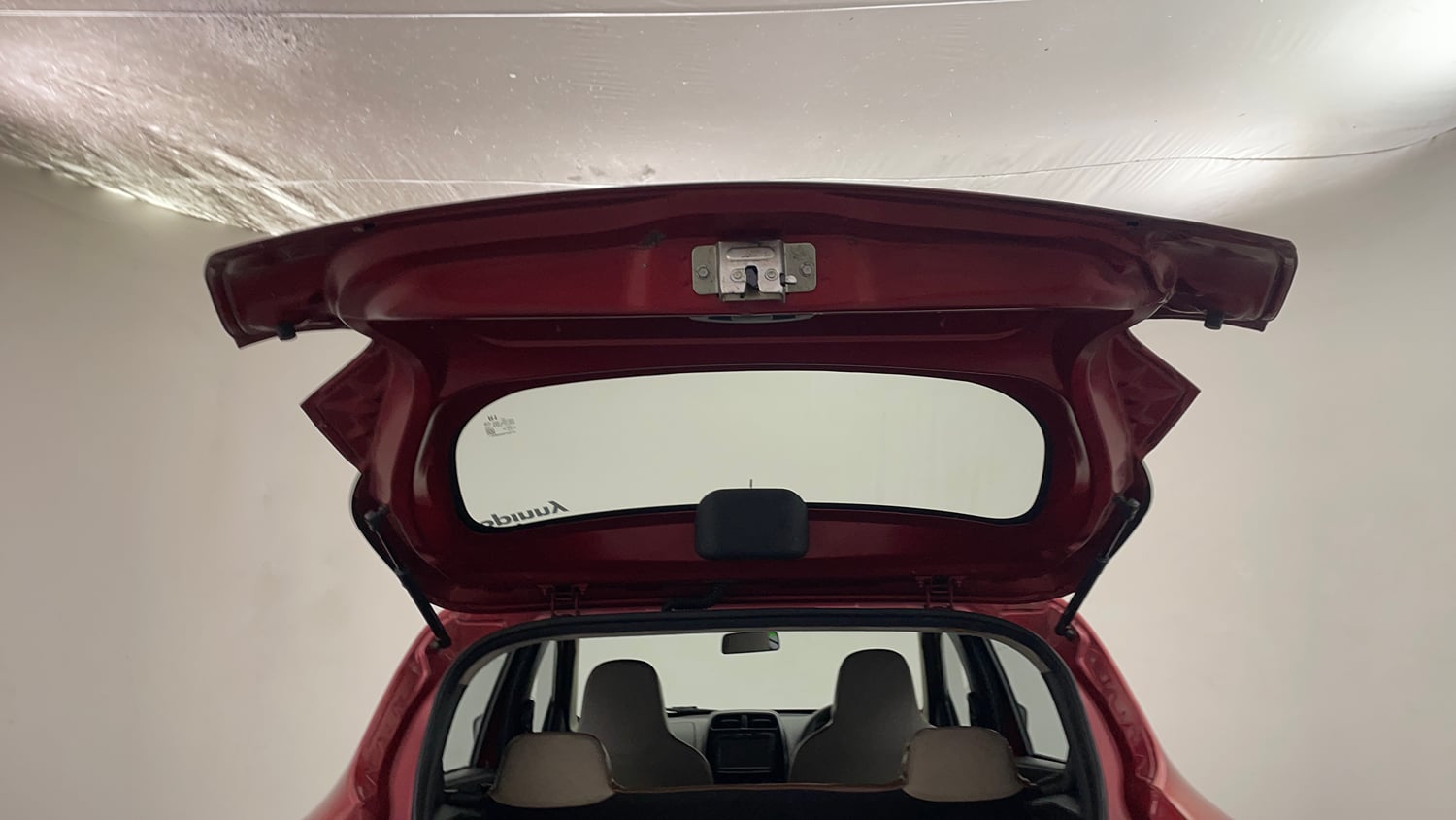Used 2016 Renault Kwid RXT Petrol Manual interior DICKY DOOR OPEN VIEW