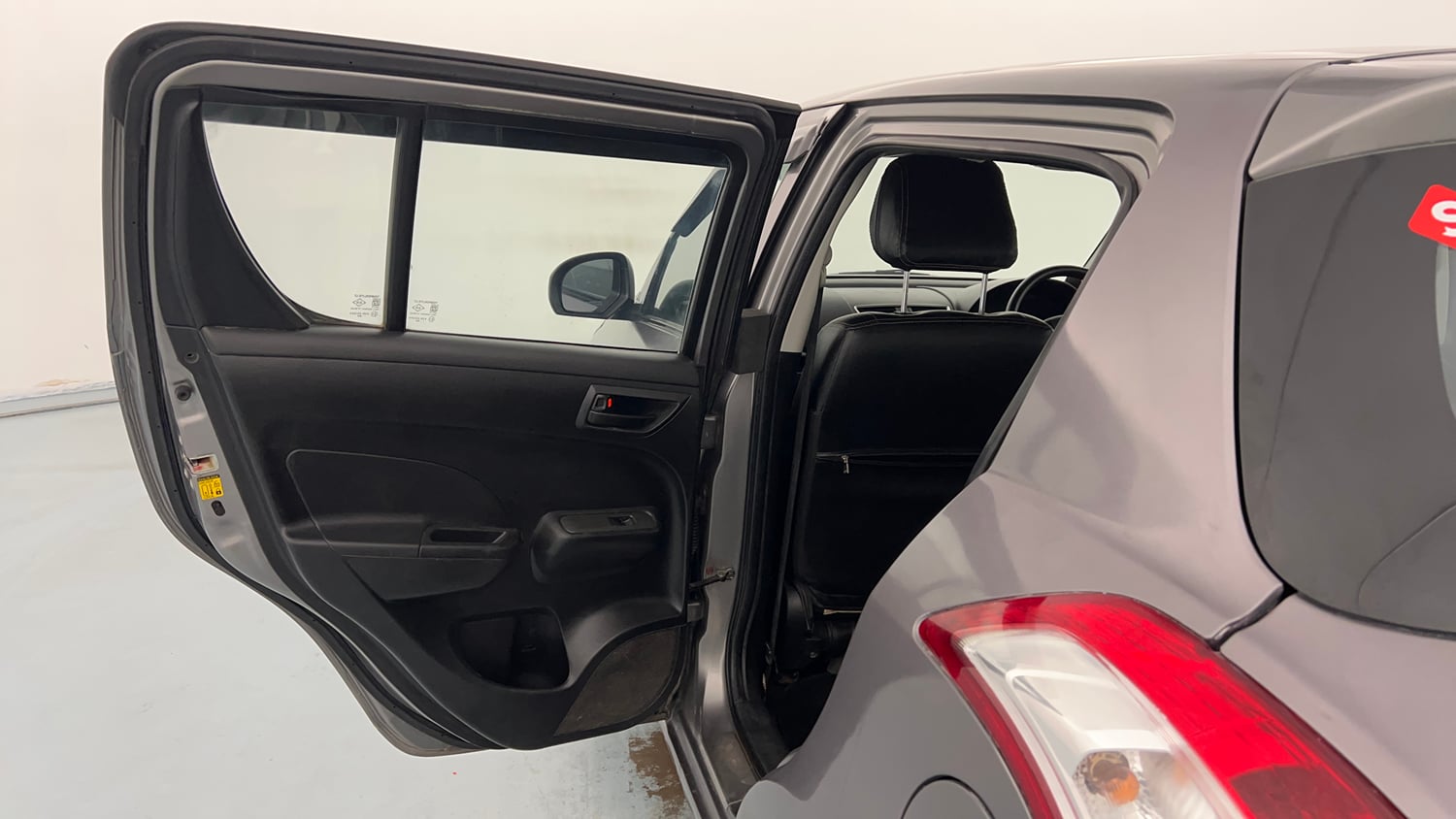 Used 2017 Maruti Suzuki Swift LXi Petrol Manual interior LEFT REAR DOOR OPEN VIEW