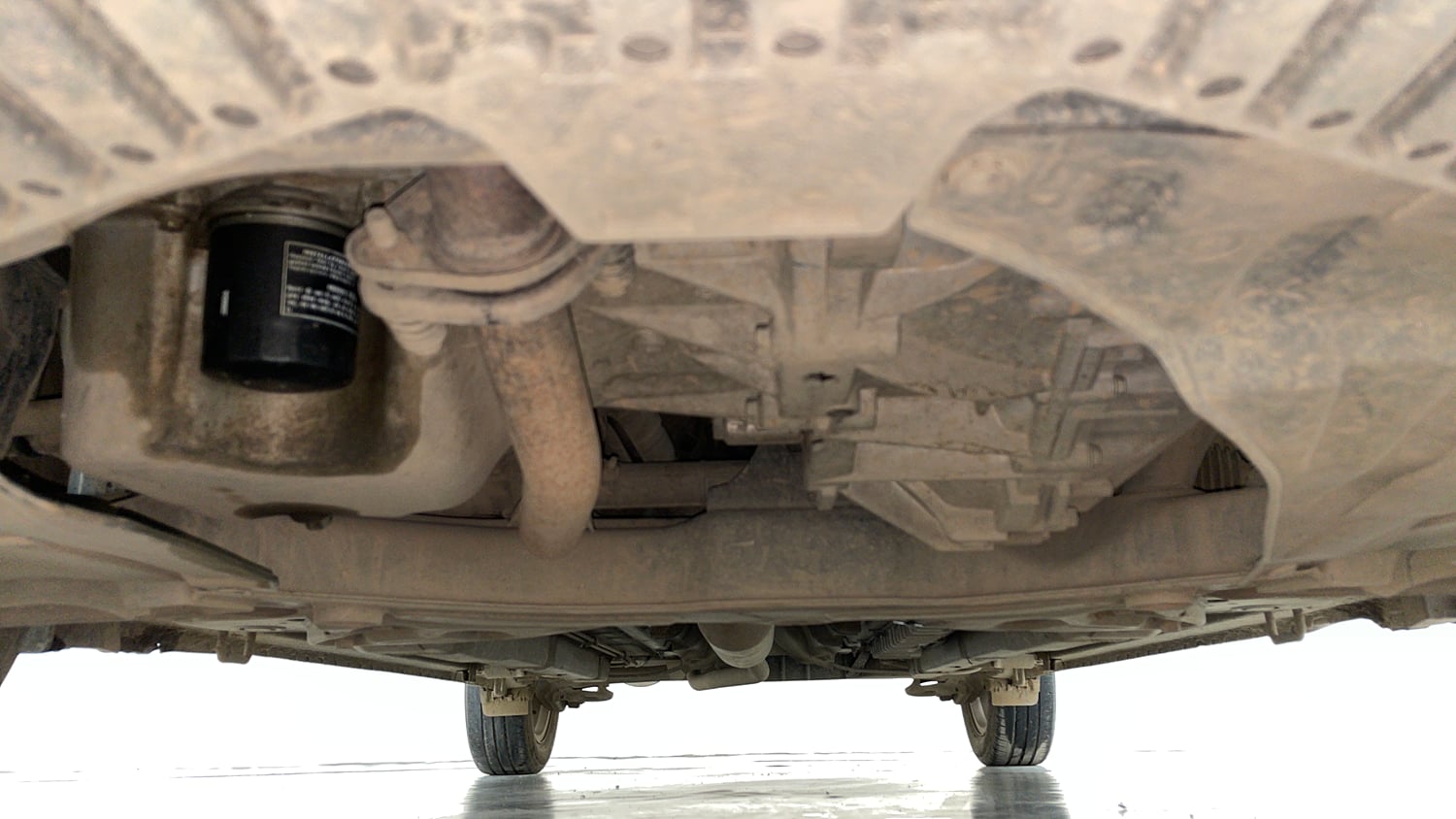 Used 2022 Maruti Suzuki Ciaz Zeta 1.5 Petrol Manual extra FRONT LEFT UNDERBODY VIEW