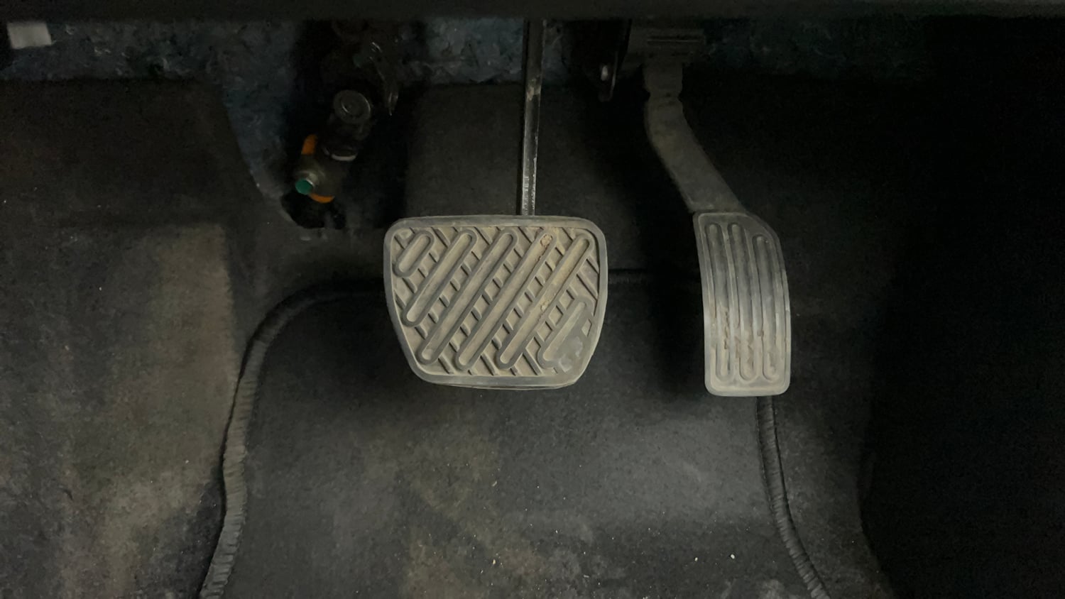 Used 2019 Nissan Micra XV CVT Petrol Automatic interior PEDALS VIEW