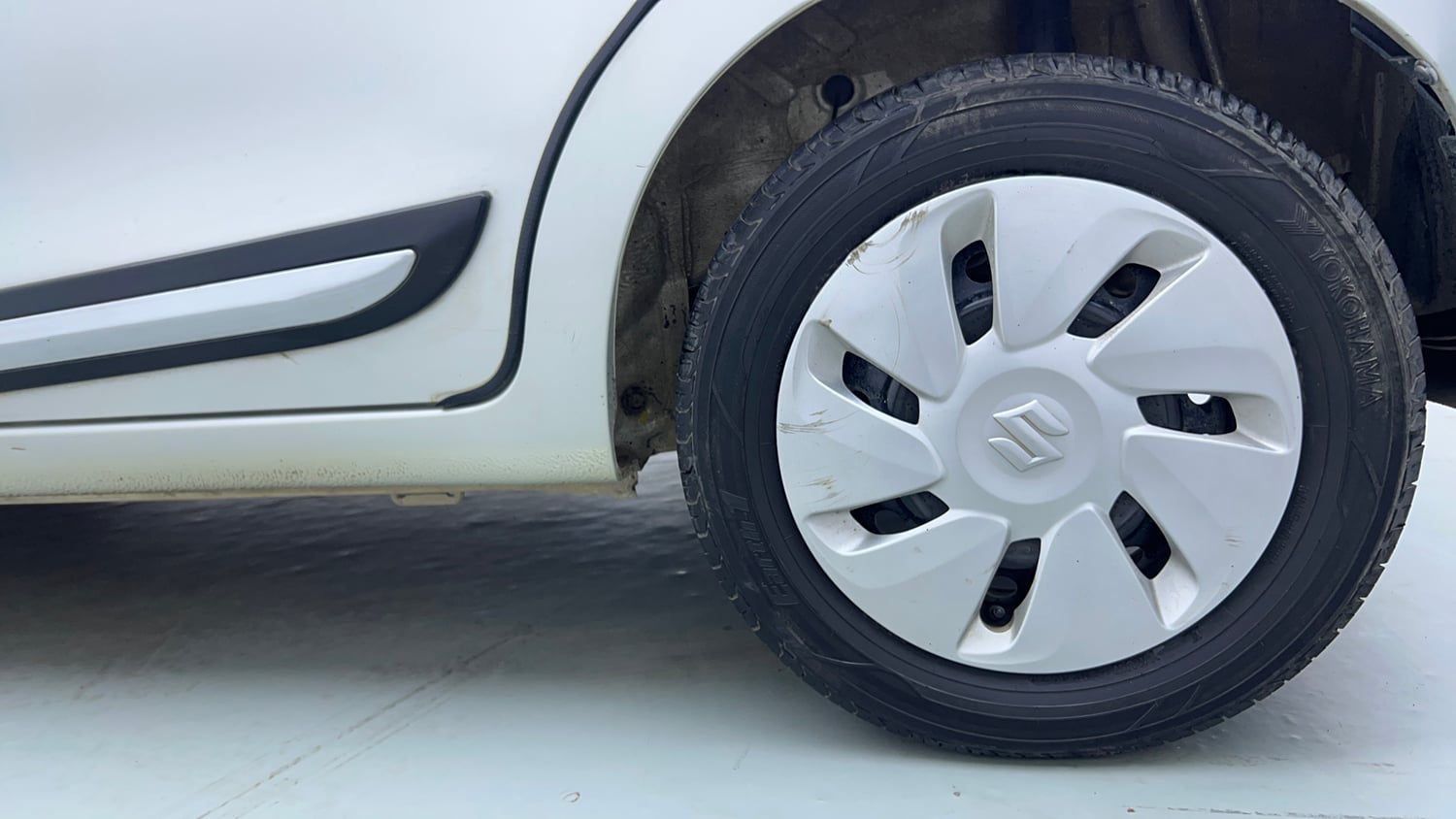 Used 2020 Maruti Suzuki Celerio VXi CNG Cng Manual tyres LEFT REAR TYRE RIM VIEW