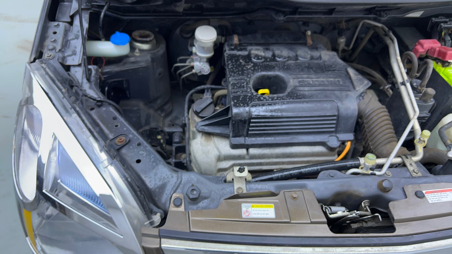 Used 2018 Maruti Suzuki Wagon R 1.0 VXI AMT Petrol Automatic engine ENGINE RIGHT SIDE VIEW