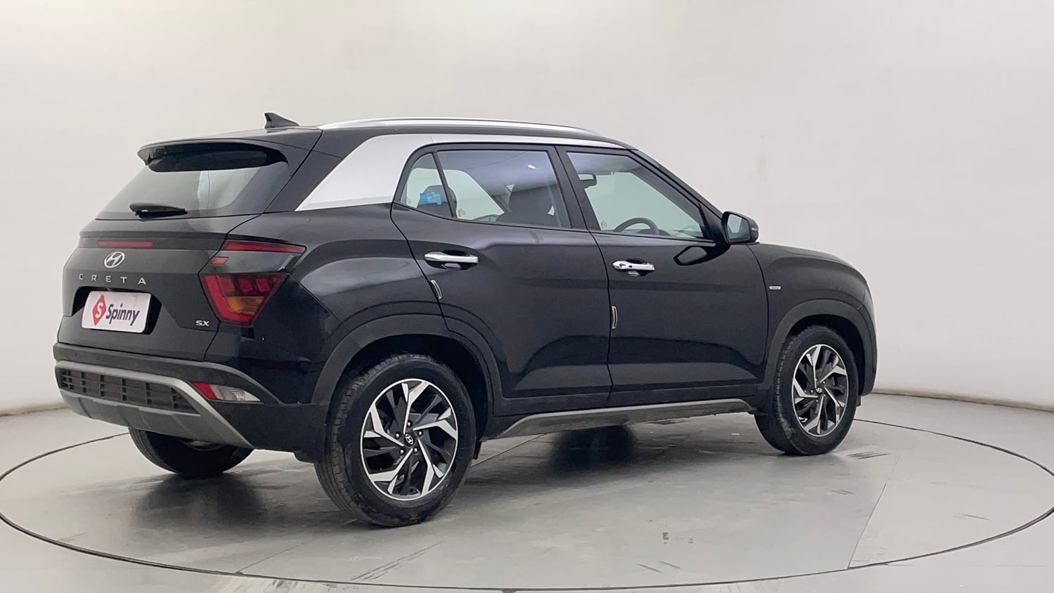 Used 2020 Hyundai Creta SX (O) 1.5 Petrol IVT Petrol Automatic exterior RIGHT REAR CORNER VIEW