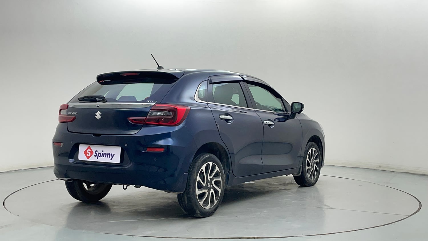 Used 2022 Maruti Suzuki Baleno Alpha AGS Petrol Automatic exterior RIGHT REAR CORNER VIEW
