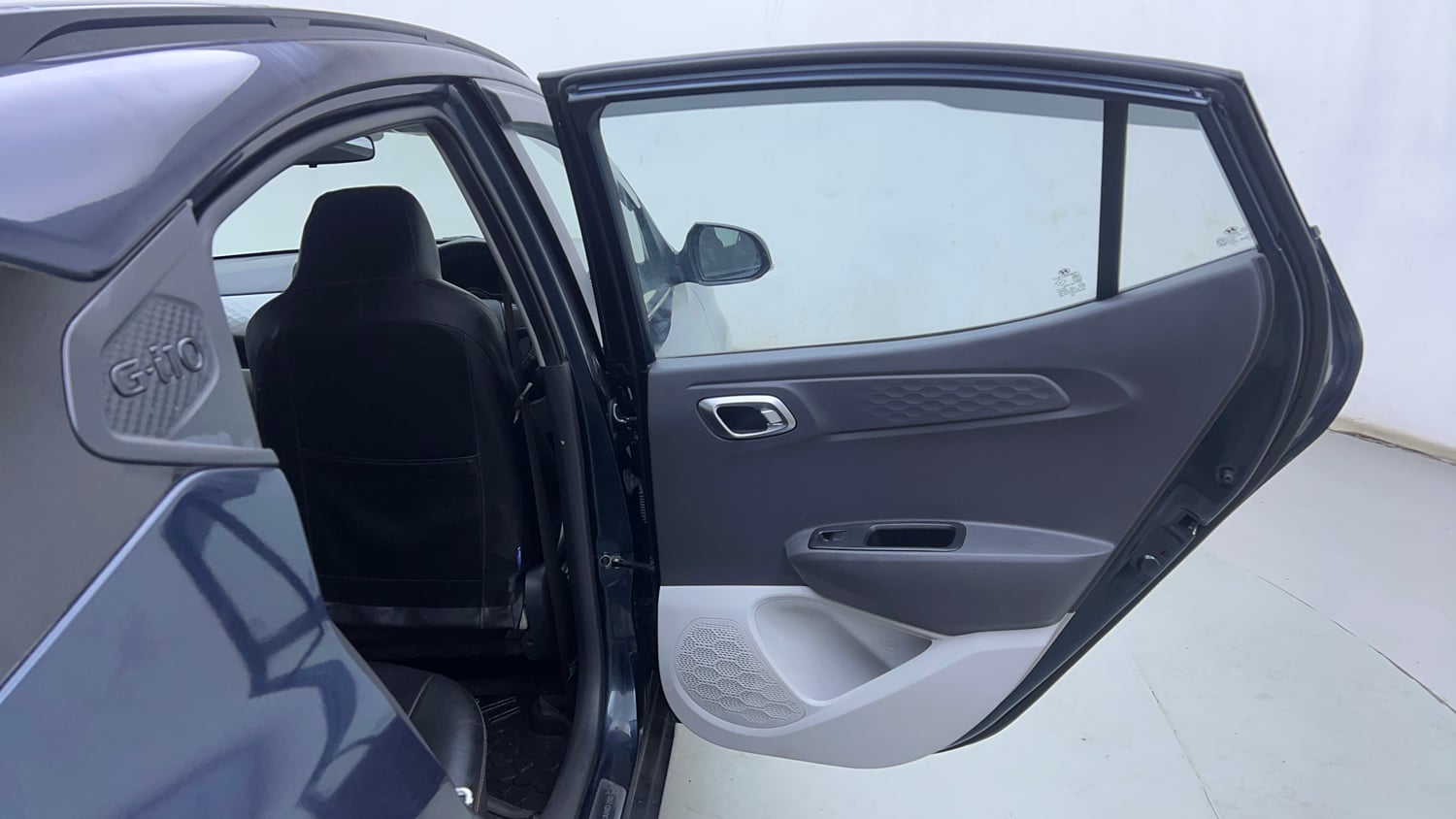 Used 2022 Hyundai Grand i10 Nios Sportz 1.2 Kappa VTVT Petrol Manual interior RIGHT REAR DOOR OPEN VIEW