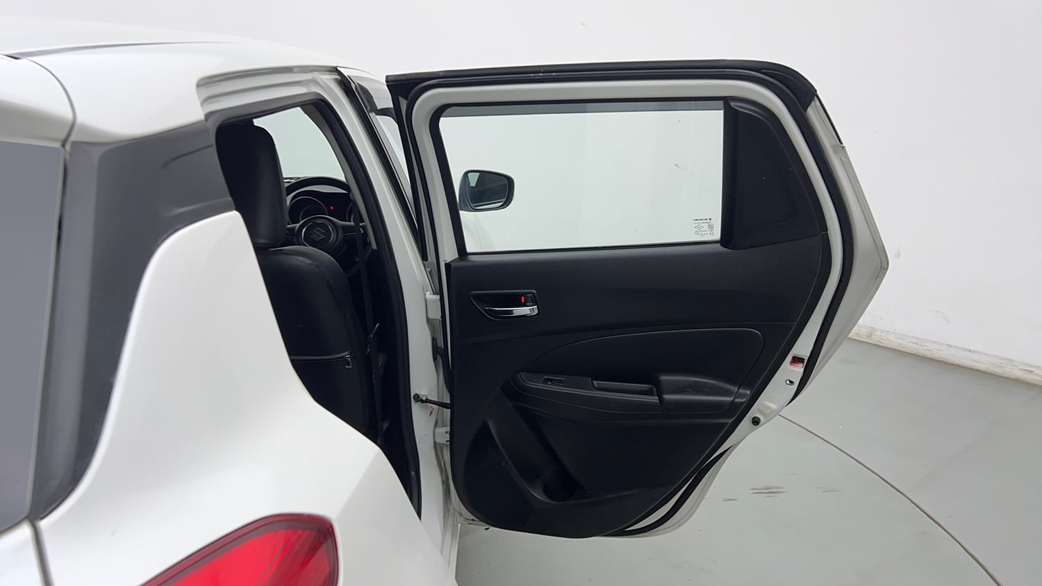 Used 2022 Maruti Suzuki Swift VXi Petrol Manual interior RIGHT REAR DOOR OPEN VIEW