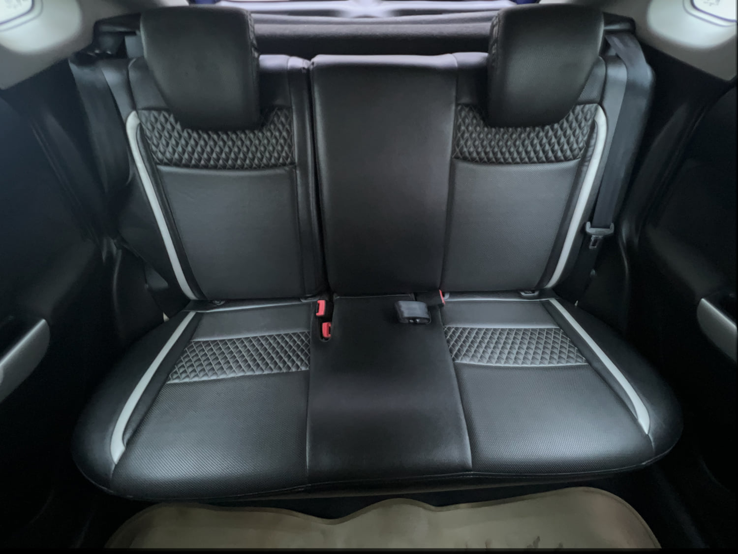 Used 2017 Maruti Suzuki Baleno Alpha 1.2 Petrol Manual interior REAR SEAT CONDITION VIEW