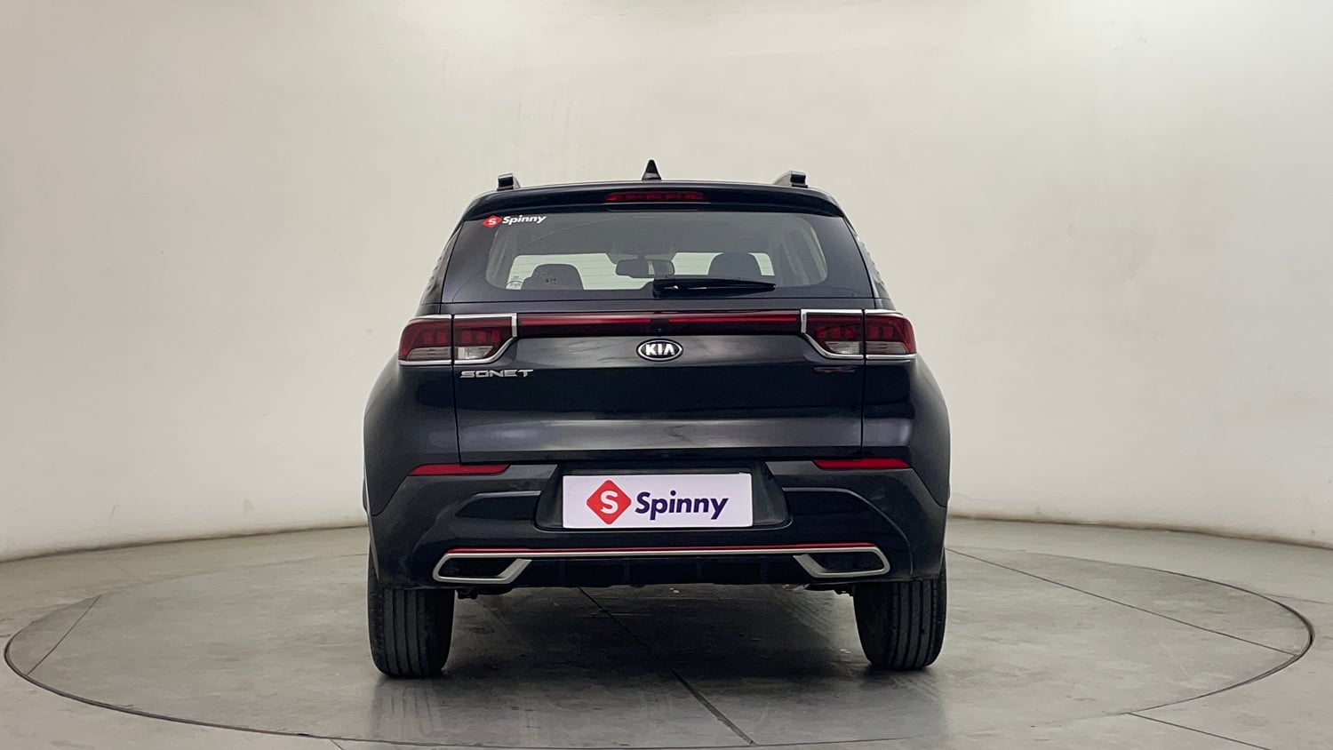 Used 2020 Kia Sonet GTX Plus 1.5 AT Diesel Automatic exterior BACK VIEW