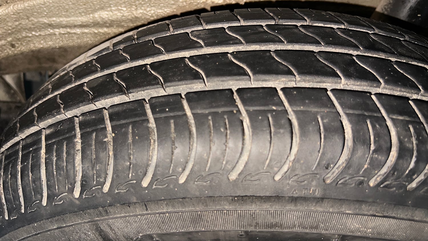 Used 2020 Maruti Suzuki S-Presso VXi Plus AMT Petrol Automatic tyres LEFT REAR TYRE TREAD VIEW