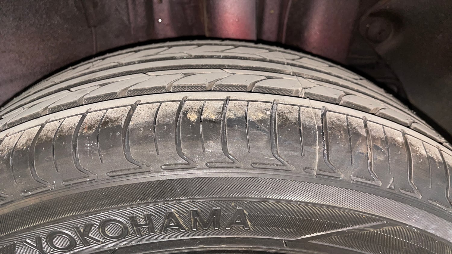 Used 2020 Hyundai Elite i20 Sportz Plus 1.2 Petrol Manual tyres LEFT REAR TYRE TREAD VIEW
