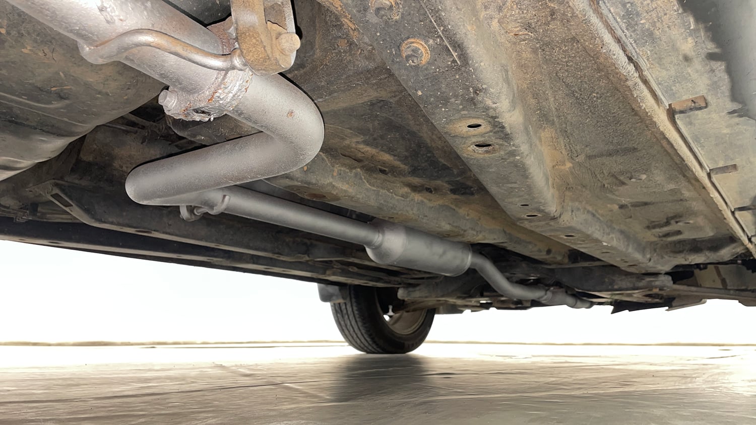 Used 2021 Tata Nexon XM (S) Petrol Manual extra REAR RIGHT UNDERBODY VIEW