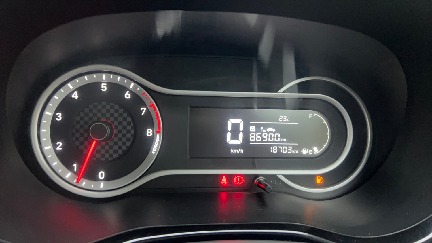 Used 2022 Hyundai Grand i10 Nios Sportz 1.2 Kappa VTVT Petrol Manual interior CLUSTERMETER VIEW