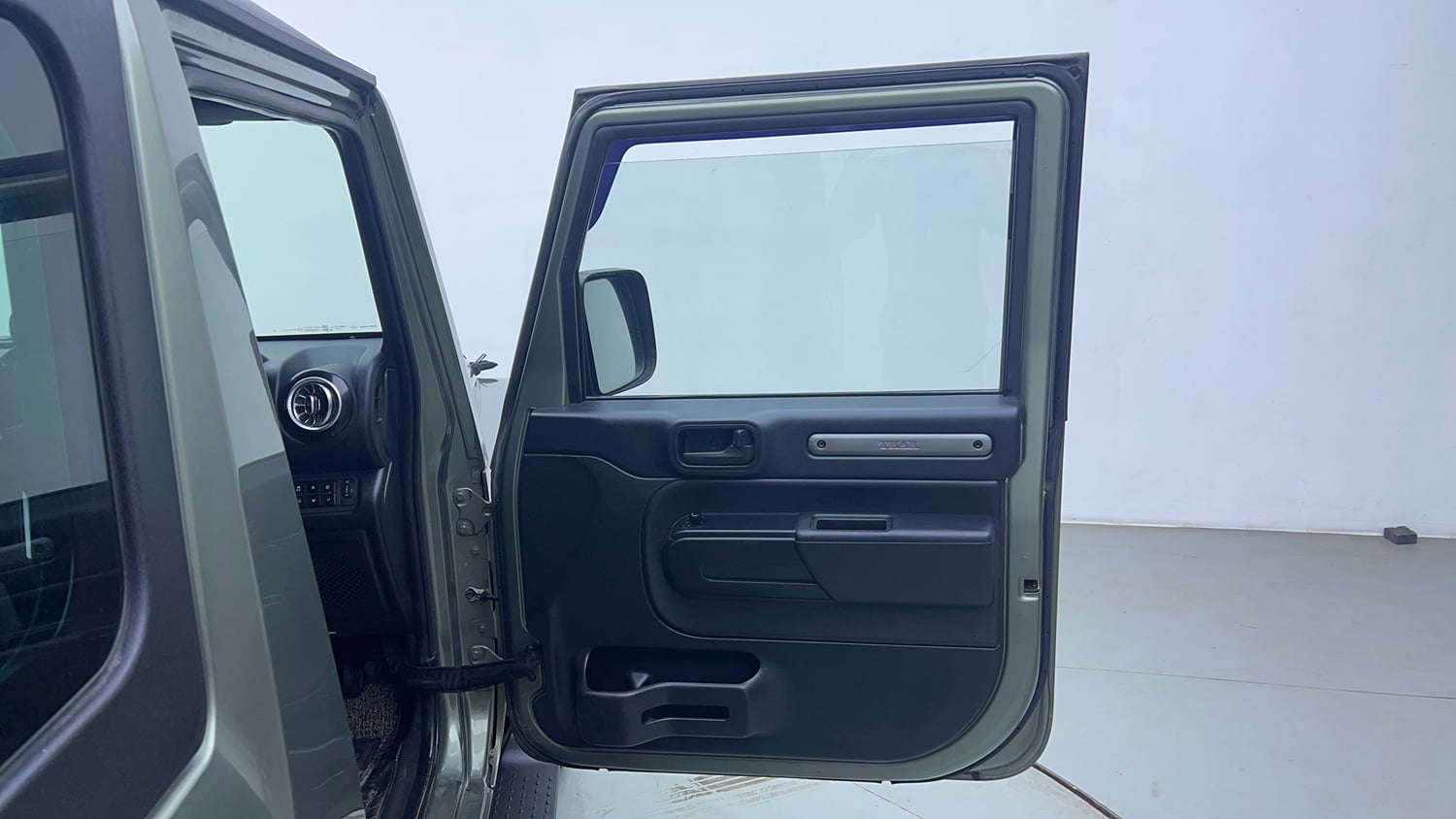 Used 2021 mahindra Thar LX Hard Top Petrol MT 4WD Petrol Manual interior RIGHT FRONT DOOR OPEN VIEW