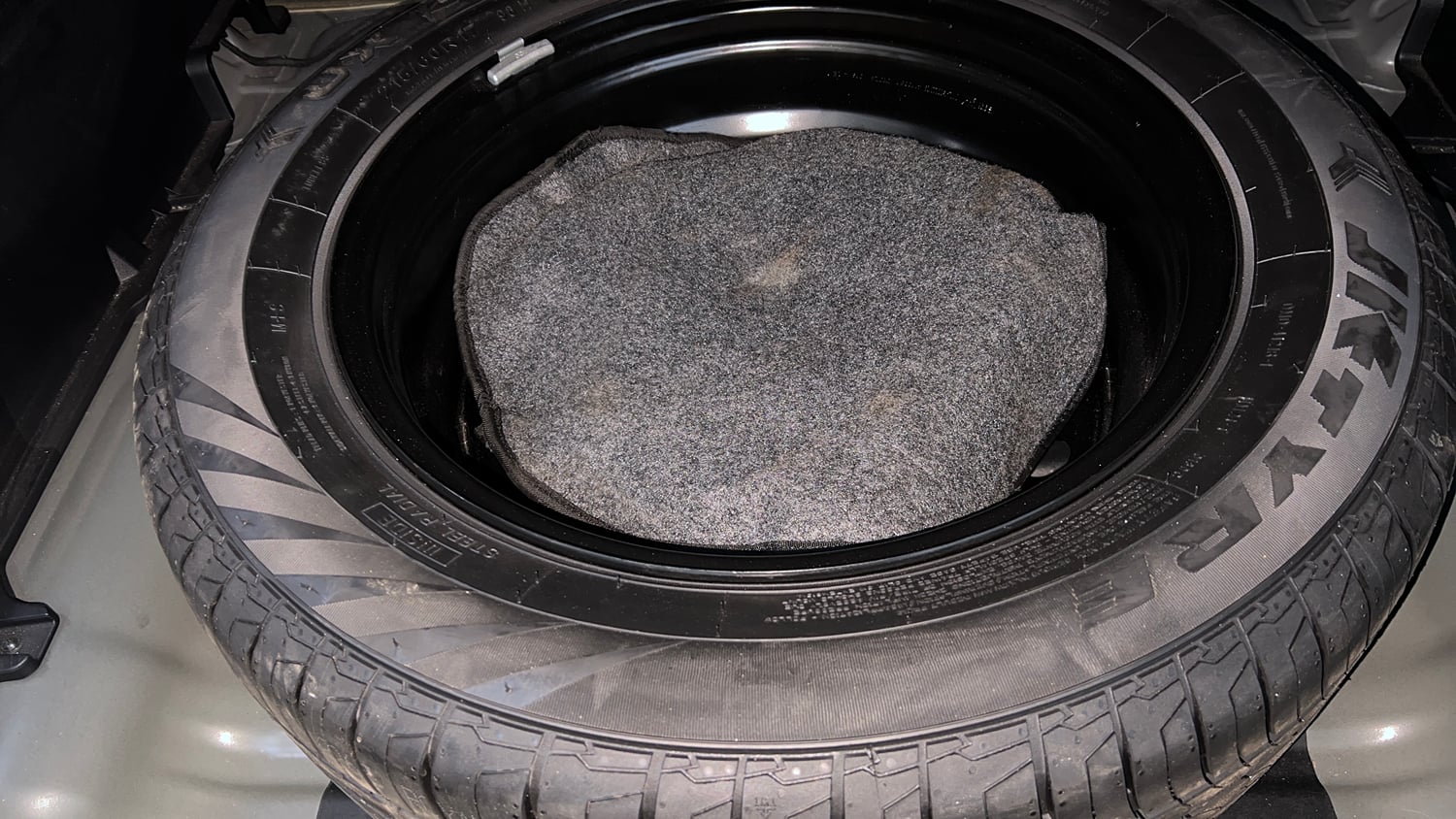 Used 2024 Hyundai Creta N-Line N10 1.5 Turbo DCT Petrol Automatic tyres SPARE TYRE VIEW