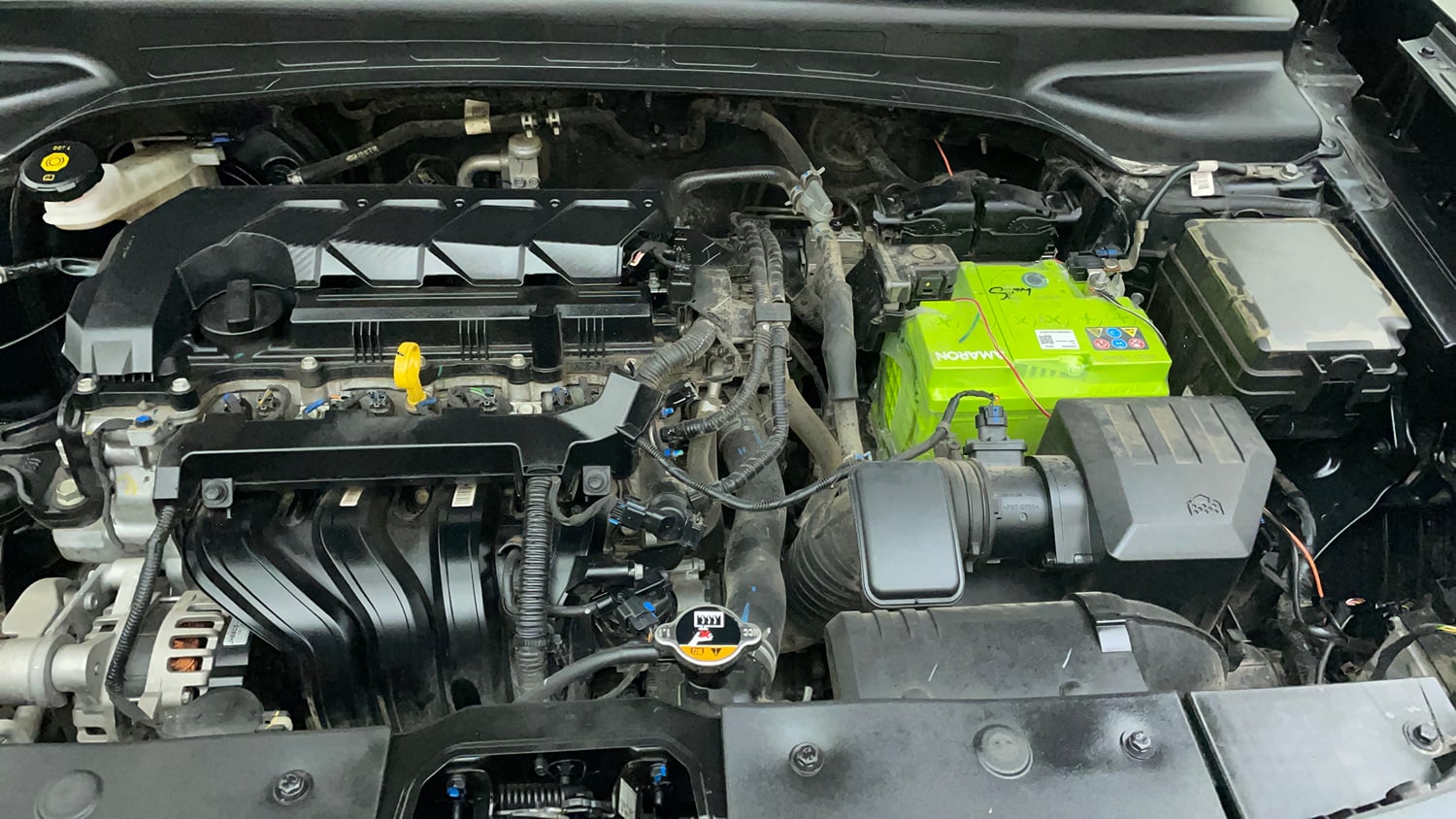 Used 2024 Hyundai Creta 1.5 MPi Petrol MT S(O) Petrol Manual engine ENGINE LEFT SIDE VIEW
