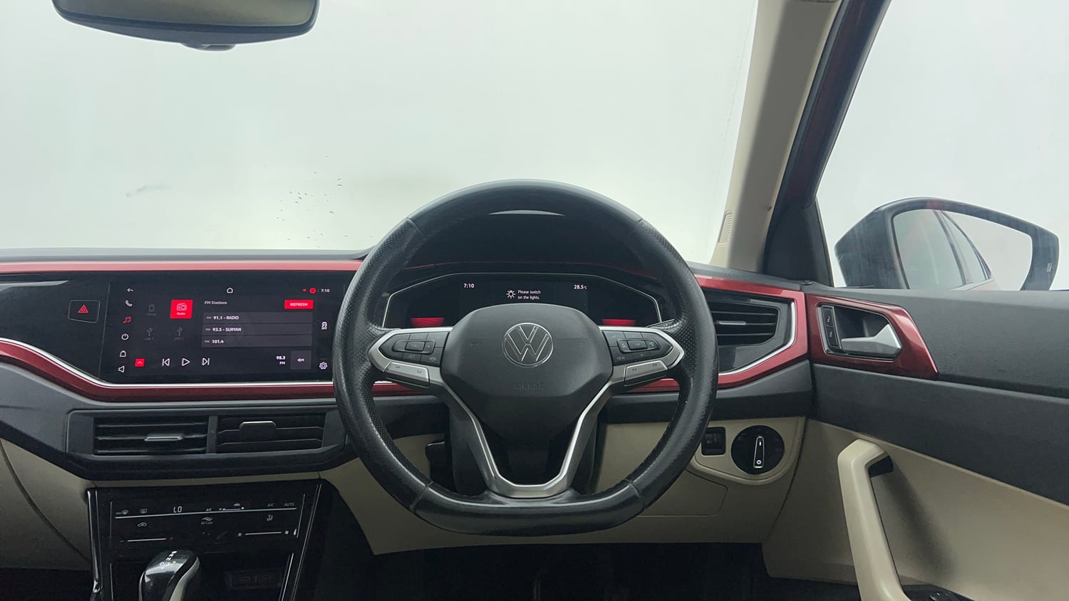 Used 2022 Volkswagen Virtus GT Plus 1.5 TSI EVO DSG Petrol Automatic interior STEERING VIEW