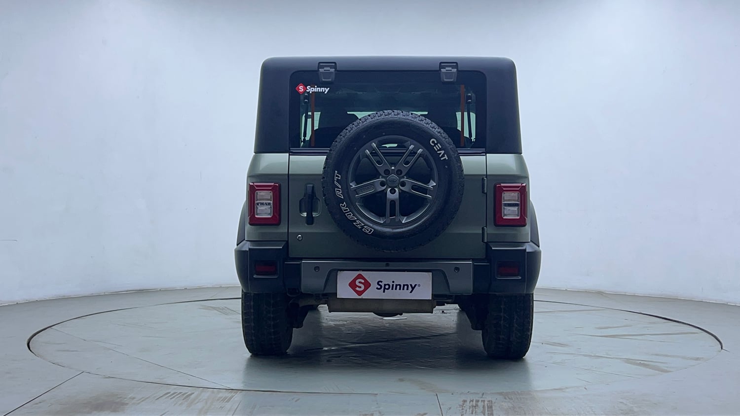 Used 2021 mahindra Thar LX Hard Top Petrol MT 4WD Petrol Manual exterior BACK VIEW