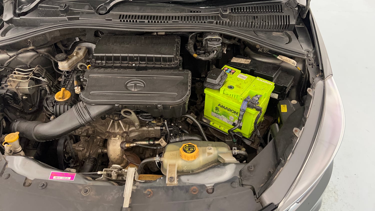 Used 2021 Tata Tiago XZ Petrol Manual engine ENGINE LEFT SIDE VIEW