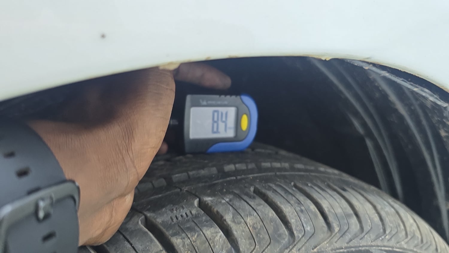 Used 2020 Tata Altroz XZ Petrol Petrol Manual tyres LEFT FRONT TYRE TREAD VIEW