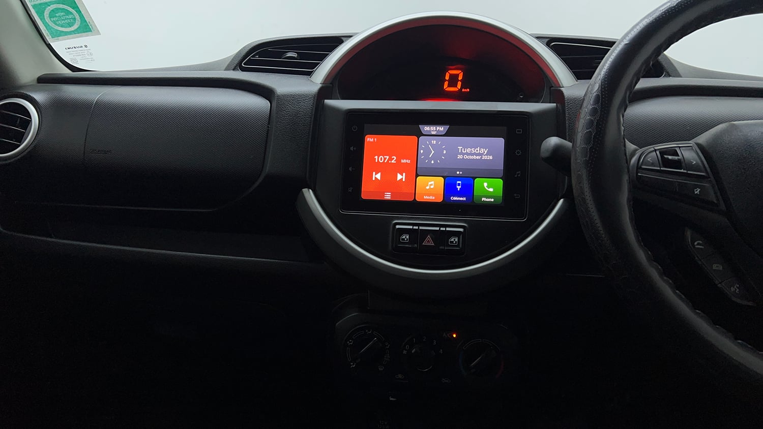 Used 2020 Maruti Suzuki S-Presso VXi Plus AMT Petrol Automatic interior MUSIC SYSTEM & AC CONTROL VIEW