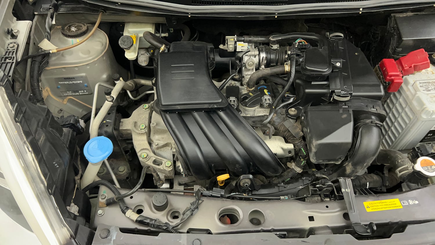 Used 2019 Nissan Micra XV CVT Petrol Automatic engine ENGINE RIGHT SIDE VIEW