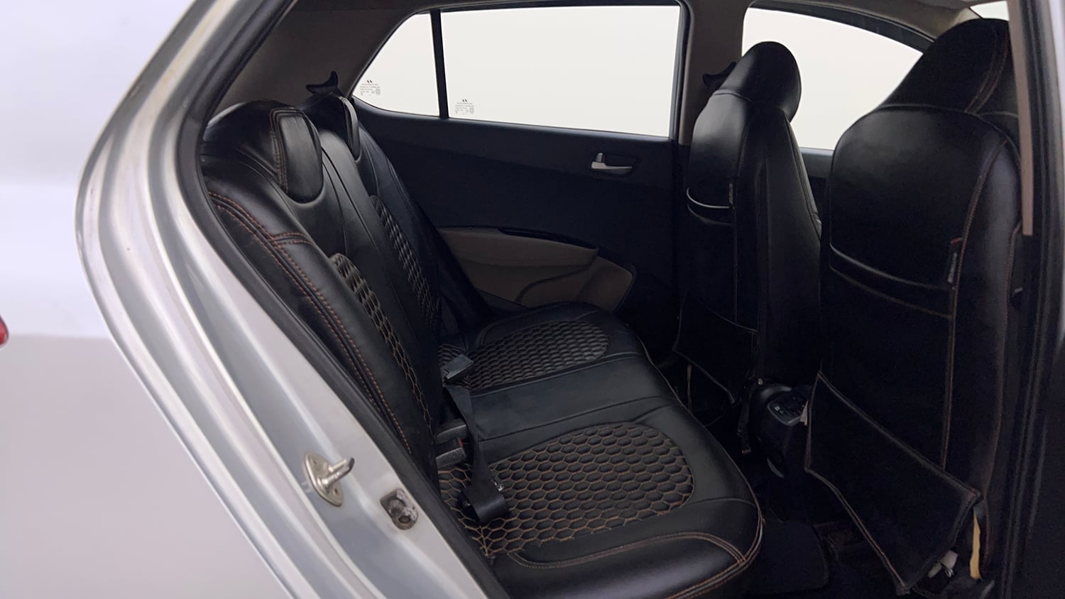 Used 2019 Hyundai Grand i10 Sportz 1.2 Kappa VTVT Petrol Manual interior RIGHT SIDE REAR DOOR CABIN VIEW