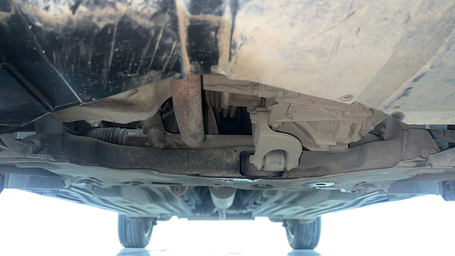 Used 2021 Toyota Urban Cruiser Premium Grade MT Petrol Manual extra FRONT LEFT UNDERBODY VIEW