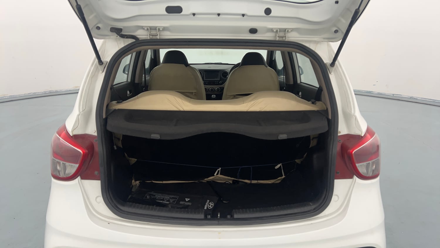 Used 2019 Hyundai Grand i10 Sportz 1.2 Kappa VTVT Petrol Manual interior DICKY INSIDE VIEW