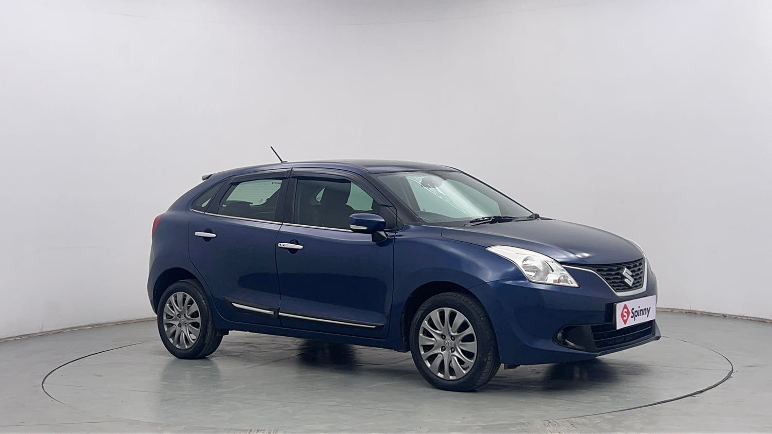 Used 2018 Maruti Suzuki Baleno Zeta 1.2 Petrol Manual exterior RIGHT FRONT CORNER VIEW