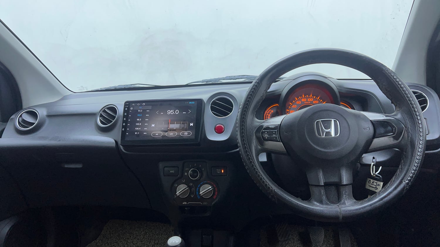 Used 2014 Honda Brio S MT Petrol Manual interior DASHBOARD VIEW