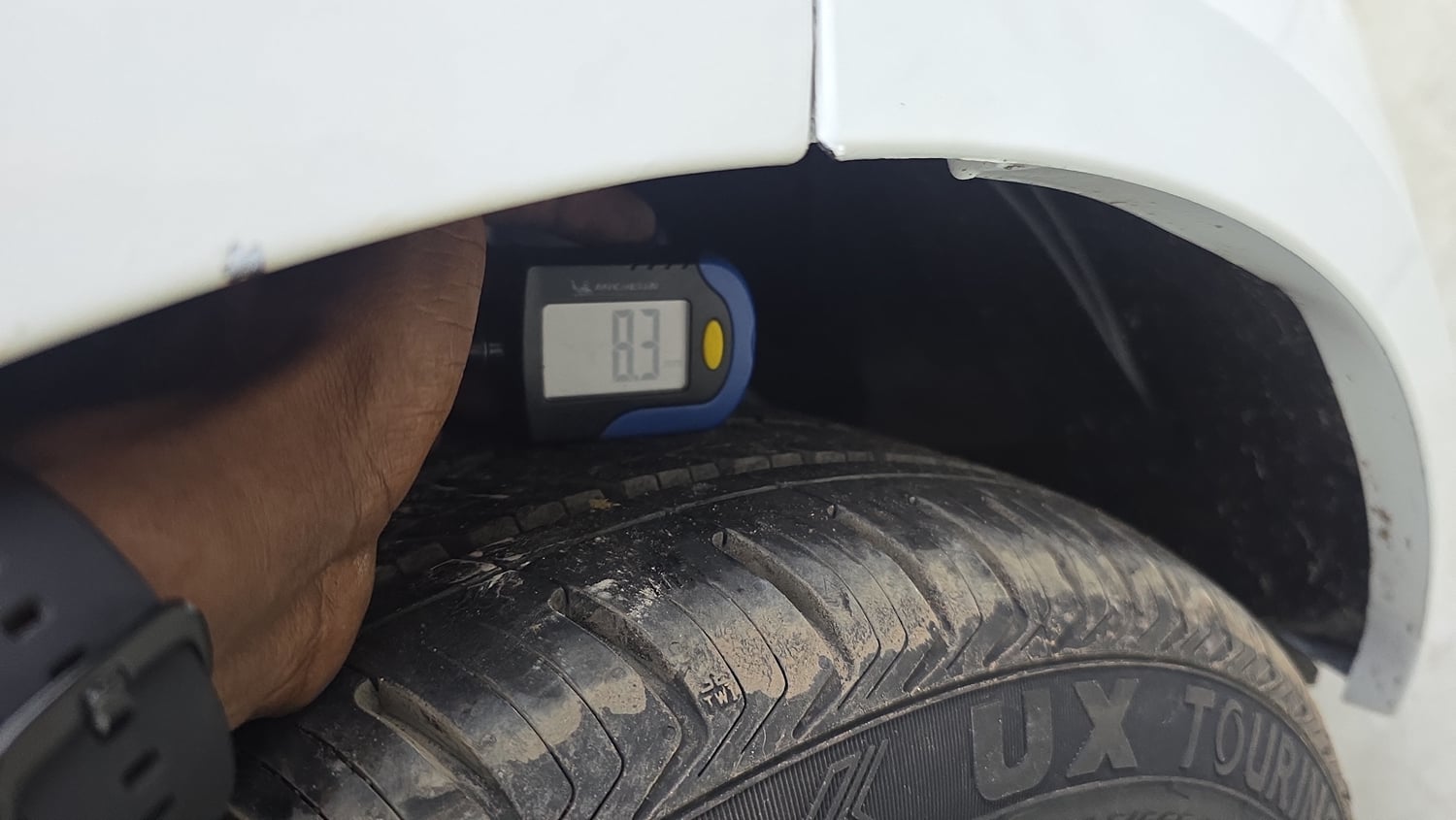Used 2020 Tata Altroz XZ Petrol Petrol Manual tyres RIGHT FRONT TYRE TREAD VIEW