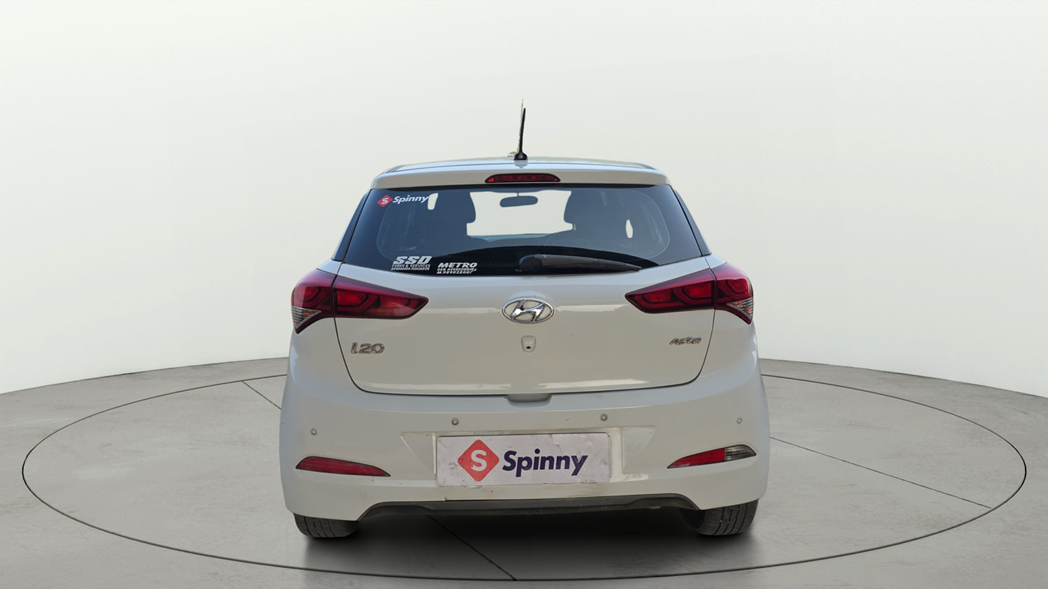 Used 2017 Hyundai Elite i20 Asta 1.2 (O) Petrol Manual exterior BACK VIEW