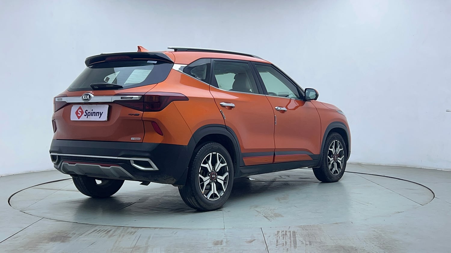 Used 2020 Kia Seltos GTX Plus 1.4 Petrol Manual exterior RIGHT REAR CORNER VIEW