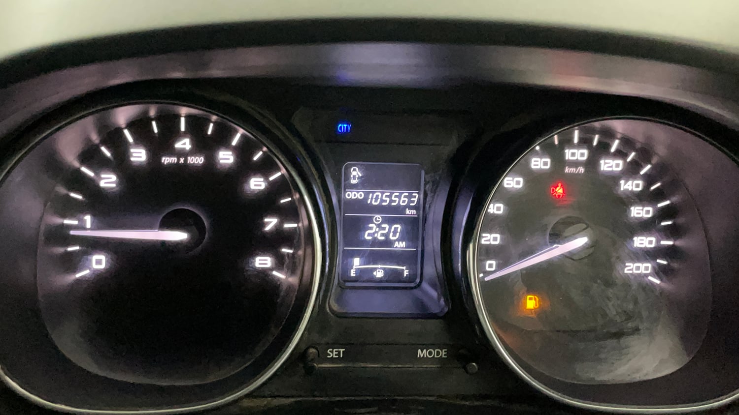 Used 2019 Tata Tiago Revotron XZ Plus Dual Tone Petrol Manual interior CLUSTERMETER VIEW