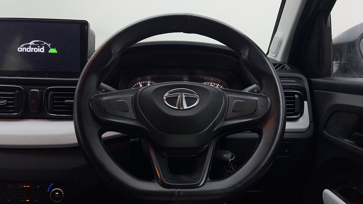 Used 2023 Tata Punch Pure MT Petrol Manual interior STEERING VIEW
