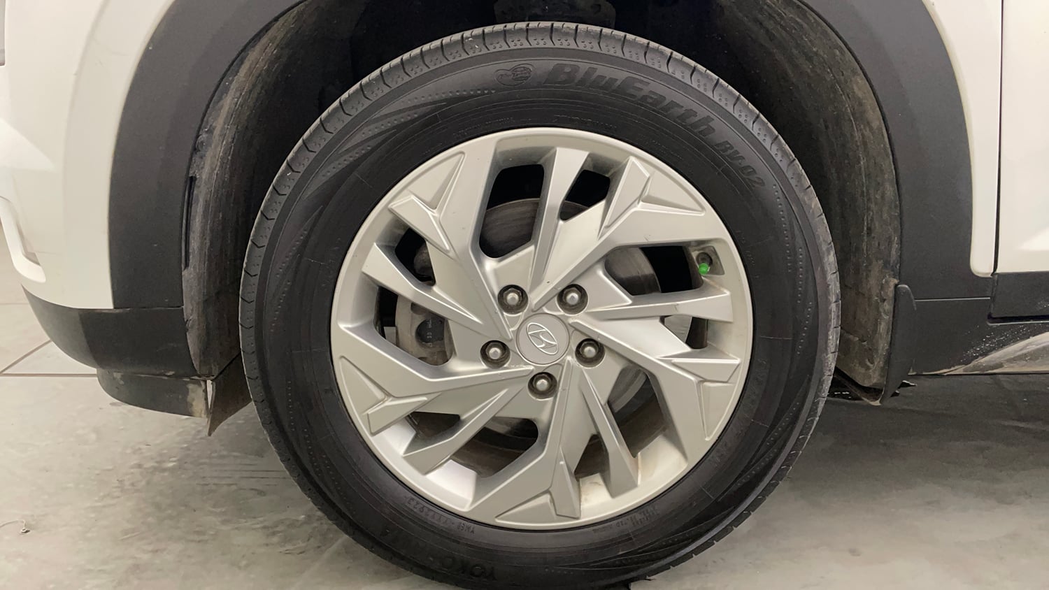 Used 2020 Hyundai Creta SX 1.5 Diesel Diesel Manual tyres LEFT FRONT TYRE RIM VIEW