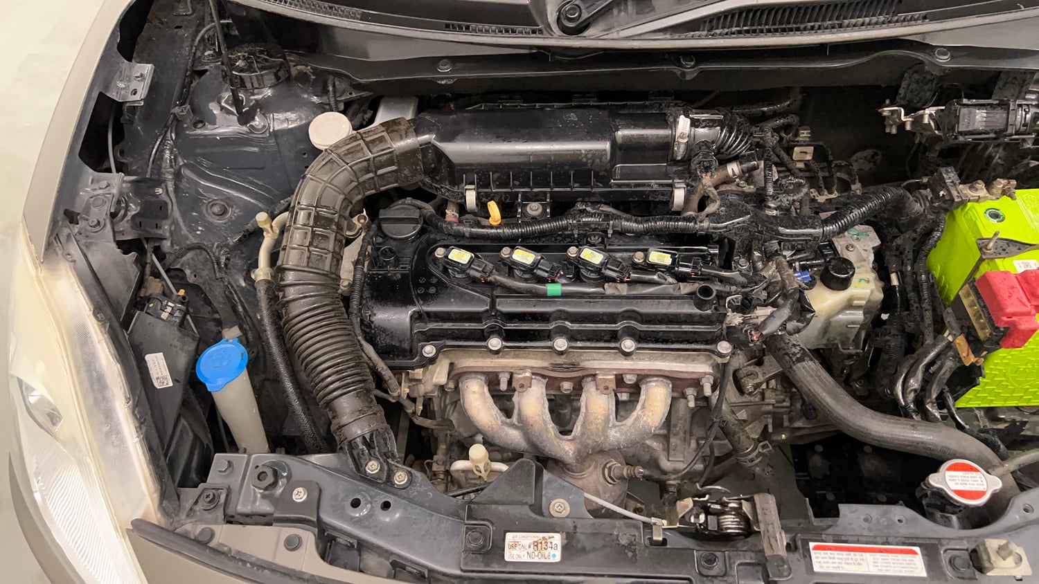 Used 2017 Maruti Suzuki Dzire ZXi AMT Petrol Automatic engine ENGINE RIGHT SIDE VIEW
