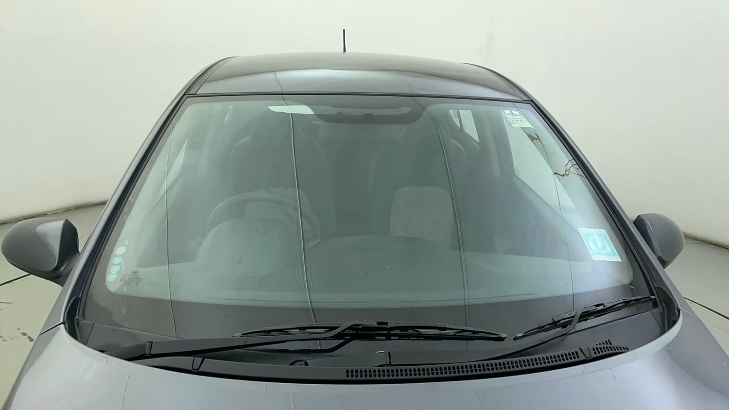 Used 2016 Hyundai Grand i10 Magna AT 1.2 Kappa VTVT Petrol Automatic exterior FRONT WINDSHIELD VIEW