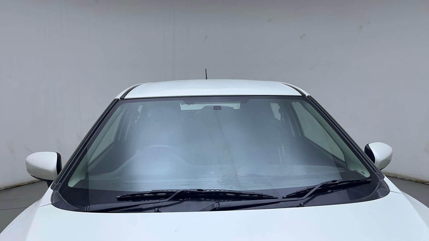 Used 2016 Maruti Suzuki Baleno Delta 1.2 Petrol Manual exterior FRONT WINDSHIELD VIEW