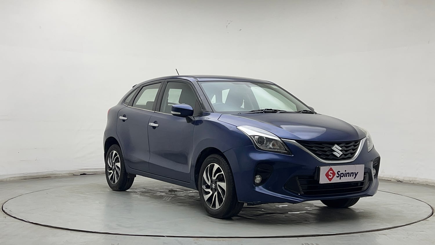 Used 2019 Maruti Suzuki Baleno Zeta Petrol Manual exterior RIGHT FRONT CORNER VIEW