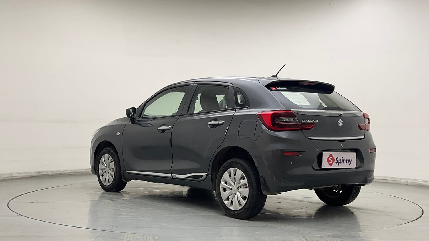 Used 2022 Maruti Suzuki Baleno Sigma MT Petrol Manual exterior LEFT REAR CORNER VIEW