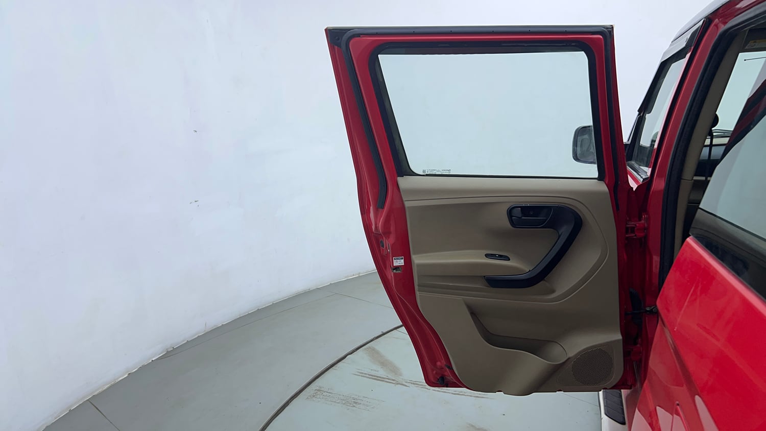 Used 2020 Mahindra TUV300 T4 Plus Diesel Manual interior LEFT REAR DOOR OPEN VIEW