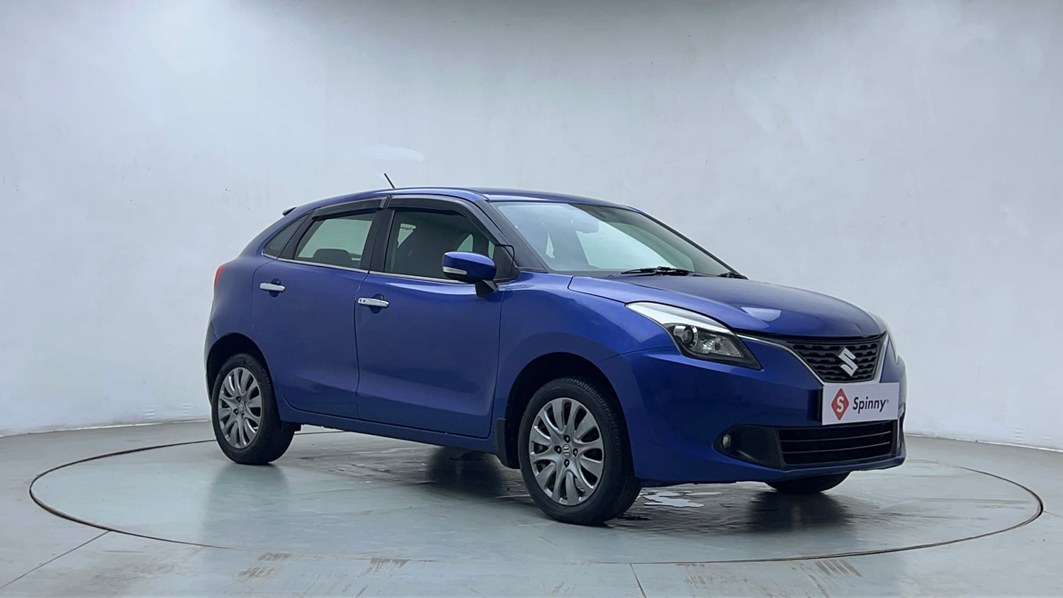 Used 2017 Maruti Suzuki Baleno Alpha 1.2 Petrol Manual exterior RIGHT FRONT CORNER VIEW