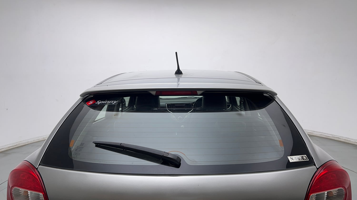 Used 2017 Maruti Suzuki Baleno Delta 1.2 Petrol Manual exterior BACK WINDSHIELD VIEW