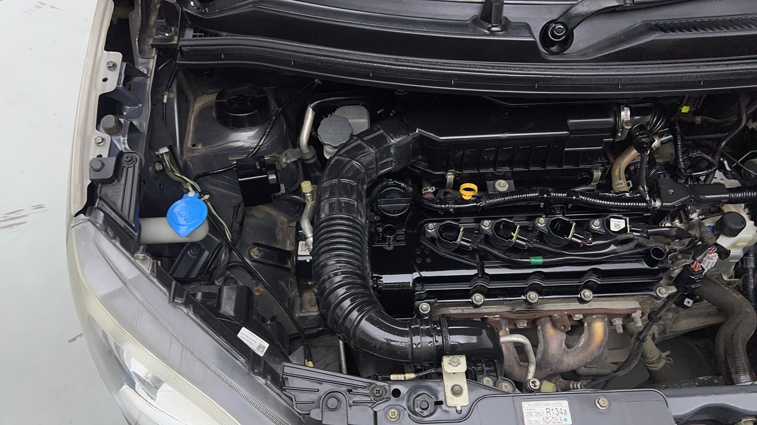 Used 2019 Maruti Suzuki Wagon R VXi (O) 1.2 AMT Petrol Automatic engine ENGINE RIGHT SIDE VIEW