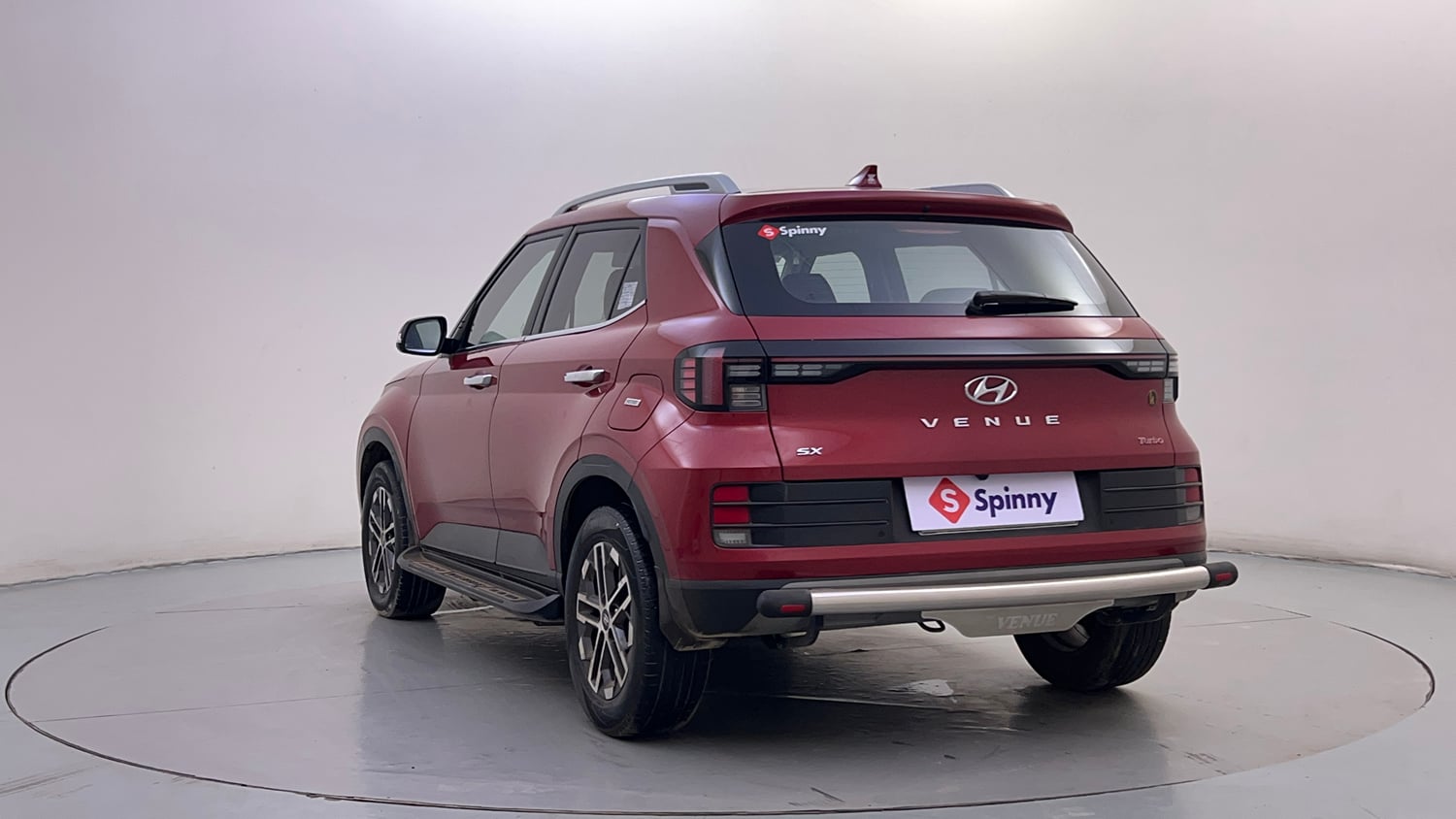 Used 2023 Hyundai Venue SX (O) 1.0 Turbo DCT Petrol Automatic exterior LEFT REAR CORNER VIEW