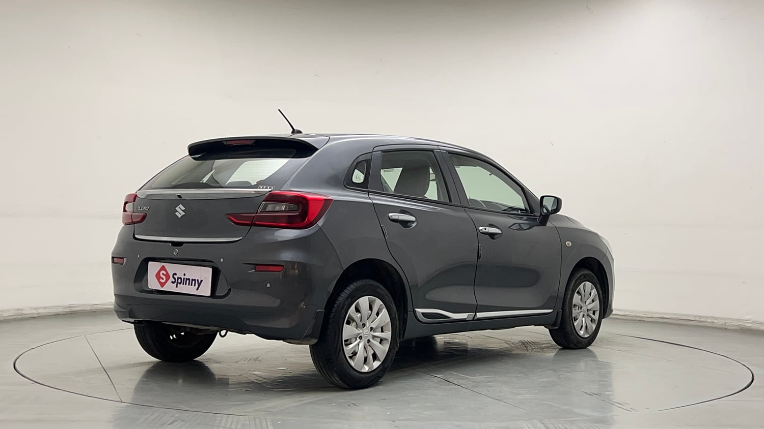 Used 2022 Maruti Suzuki Baleno Sigma MT Petrol Manual exterior RIGHT REAR CORNER VIEW