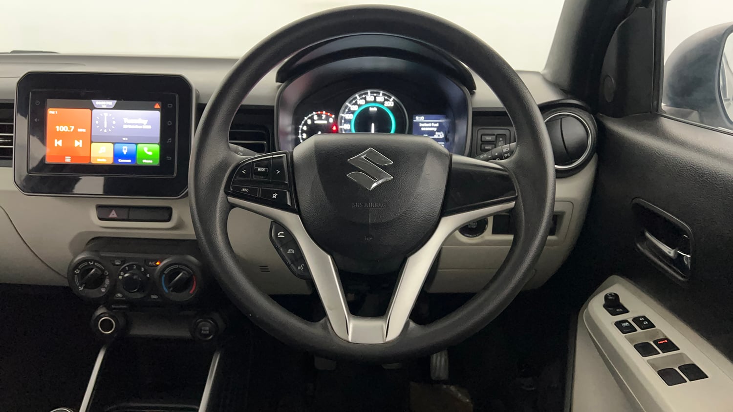 Used 2023 Maruti Suzuki Ignis Zeta 1.2 MT Petrol Manual interior STEERING VIEW