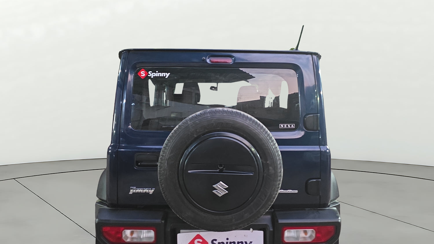 Used 2024 Maruti Suzuki Jimny Zeta MT Petrol Manual exterior BACK WINDSHIELD VIEW